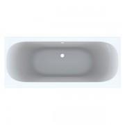 Ванна акрилова Geberit Soana Slim rim Duo 180х80 з ніжками білий 554.004.01.1