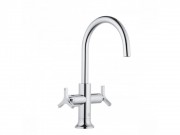 Смеситель для раковины Kludi Nova Fonte Deco двухвентильный хром 201180539