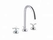 Смеситель для раковины Kludi Nova Fonte Deco двухвентильный хром 201430539