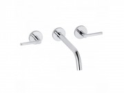 Смеситель для раковины Kludi Nova Fonte Puristic настенный хром 201460515