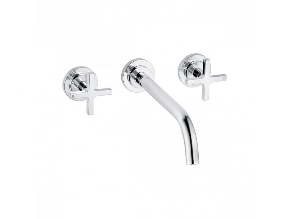 Смеситель для раковины Kludi Nova Fonte Classic настенный хром 201460520