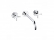 Смеситель для раковины Kludi Nova Fonte Classic настенный хром 201460520