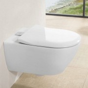 Унитаз подвесной Villeroy&Boch Subway 2.0 ViFresh с открытым смывным краем + Сиденье SoftClosing 5614A1R1 + 9M78S101