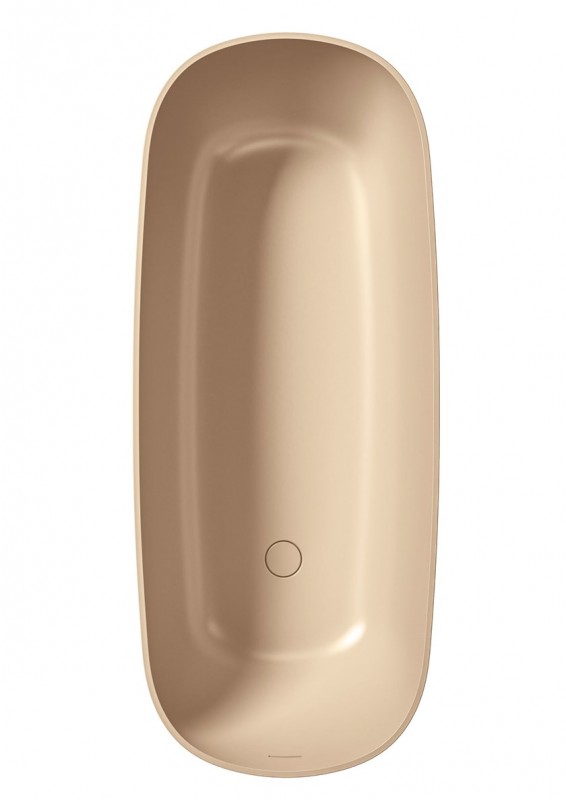 Ванна из искусственного камня Albatros коллекции Ethos 170х70 см белый матовый 01ET1FBN