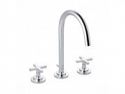 Смеситель для раковины Kludi Nova Fonte Classic двухвентильный хром 201430520