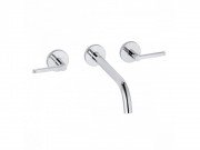 Смеситель для раковины Kludi Nova Fonte Puristic настенный хром 201460515