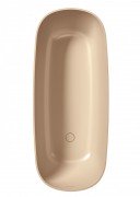 Ванна из искусственного камня Albatros коллекции Ethos 170х70 см белый матовый 01ET1FBN