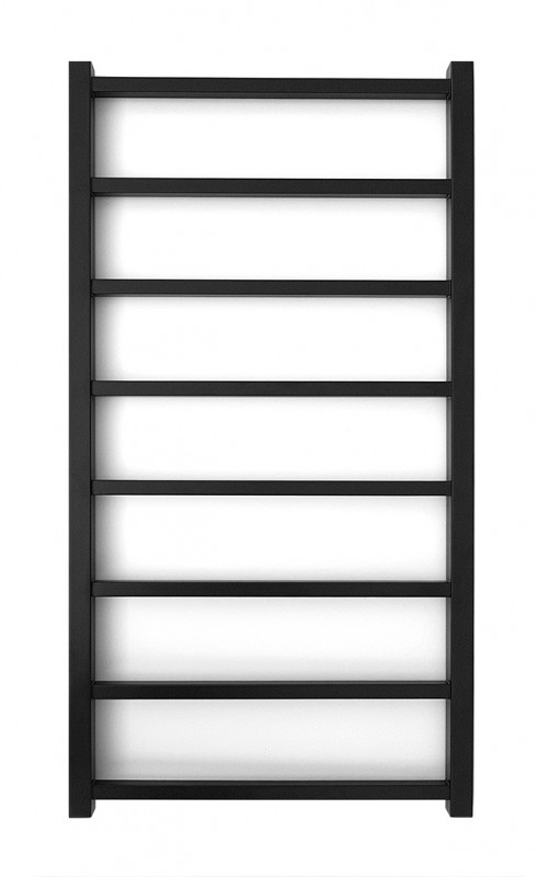 Полотенцесушитель водяной Genesis-Aqua Terra 80x53 см черный GA-1801