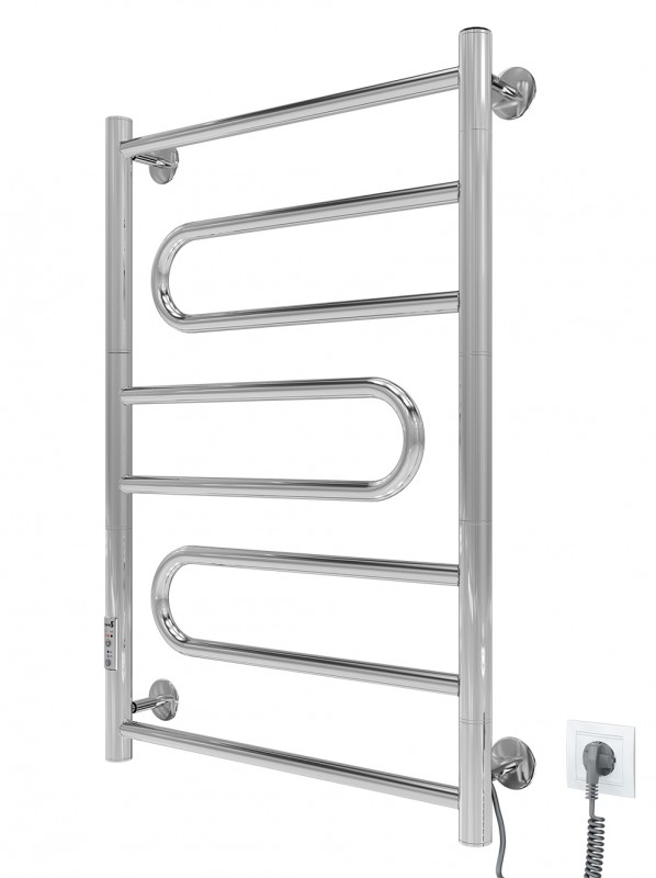 Електричний полотенцесушитель Mario Атлас-І TR 700х500x55 праве підключення 4820111355679