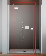 Душові двері Radaway Essenza New DWJS 110 левосторонняя прозоре скло 385030-01-01L