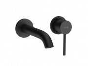 Смеситель для раковины Kludi Bozz однорычажный матовый черный 382443976