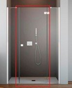 Душевые двери Radaway Essenza New DWJS 130 правосторонняя прозрачное стекло 385032-01-01R