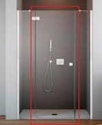 Душевые двери Radaway Essenza New DWJS 110 левосторонняя прозрачное стекло 385030-01-01L