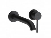 Смеситель для раковины Kludi Bozz однорычажный матовый черный 382453976