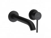 Смеситель для раковины Kludi Bozz однорычажный матовый черный 382453976