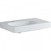 Раковина Geberit Citterio 75 см с полкой справа санфарфор белый/специальное керамическое покрытие KeraTect 500.545.01.1