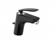 Смеситель для биде Kludi Balance однорычажный черный матовый/хром 522168775