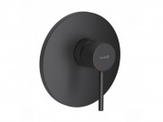 Смеситель для душа Kludi Bozz встраиваемый однорычажный матовый черный 386553976