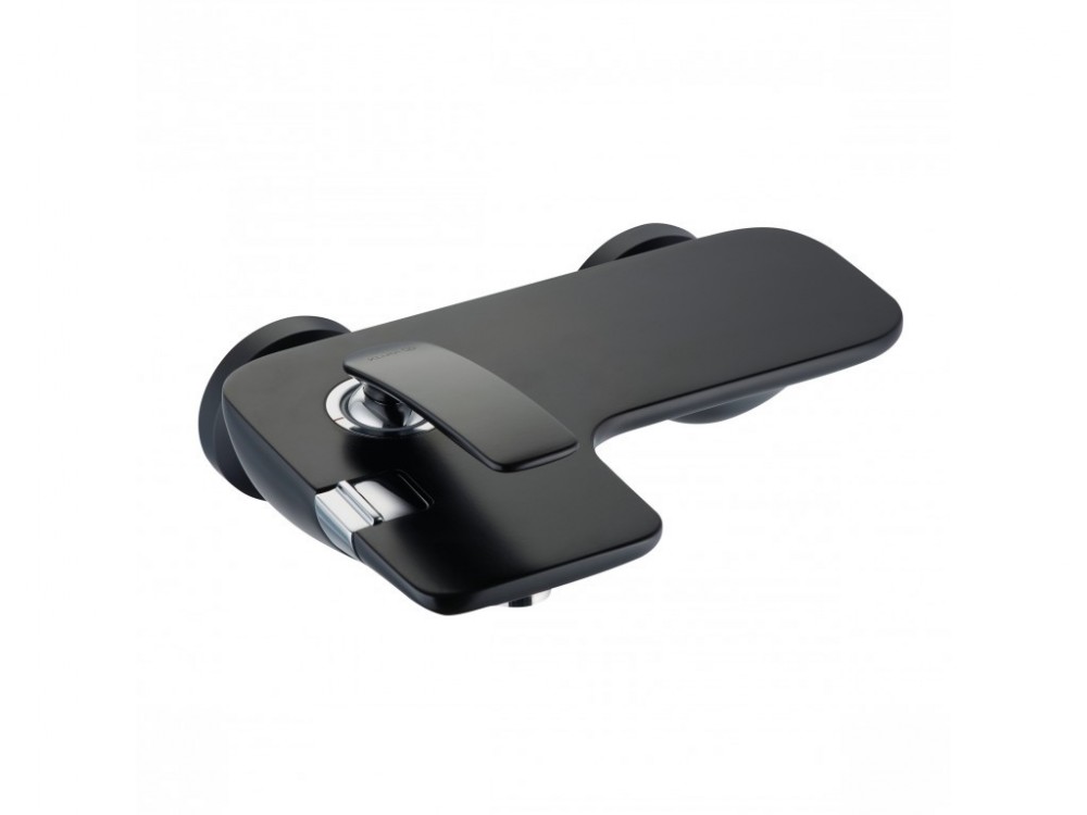 Смеситель для ванной Kludi Balance однорычажный черный матовый/хром 524458775