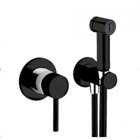 Гігієнічний душ зі змішувачем Kludi Bozz матовий чорний 389983976