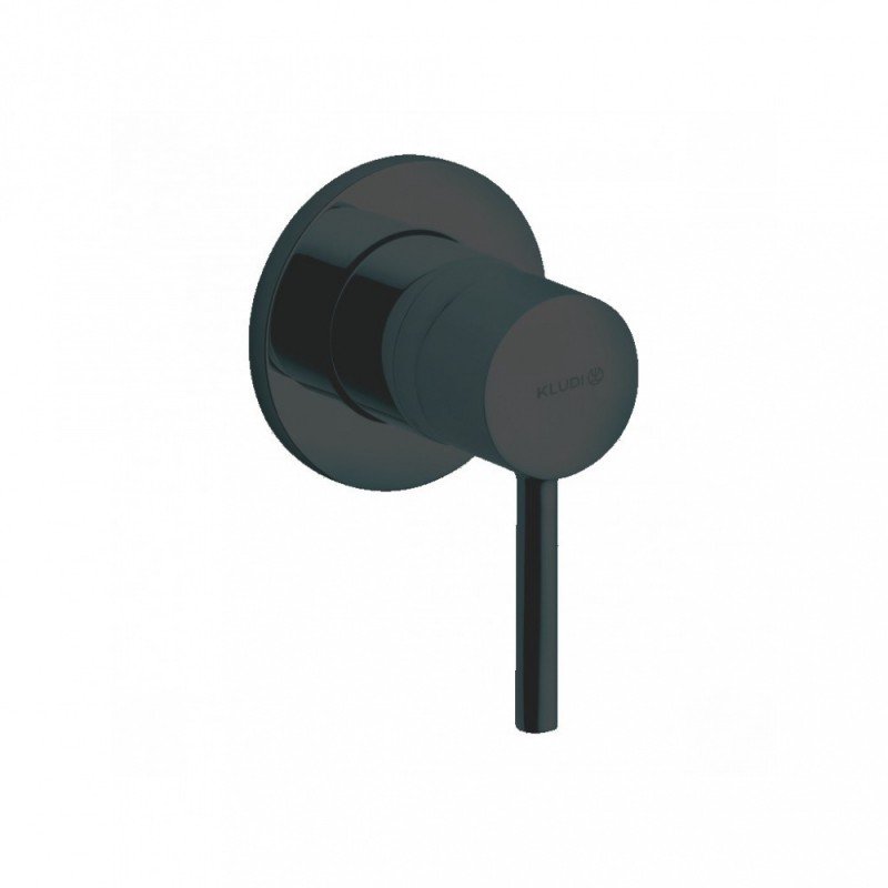 Смеситель для душа Kludi Bozz встраиваемый однорычажный матовый черный 389253976