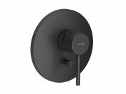 Смеситель для душа Kludi Bozz встраиваемый однорычажный матовый черный 386503976