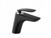 Смеситель для раковины Kludi Balance однорычажный черный матовый/хром 520268775