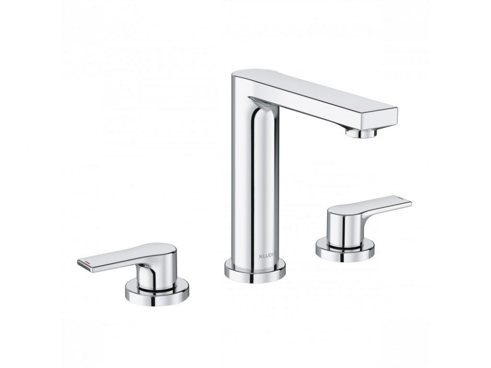 Смеситель для раковины Kludi Zenta SL двухрычажный на 3 отверстия хром 483930565
