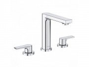 Смеситель для раковины Kludi Zenta SL двухрычажный на 3 отверстия хром 483930565