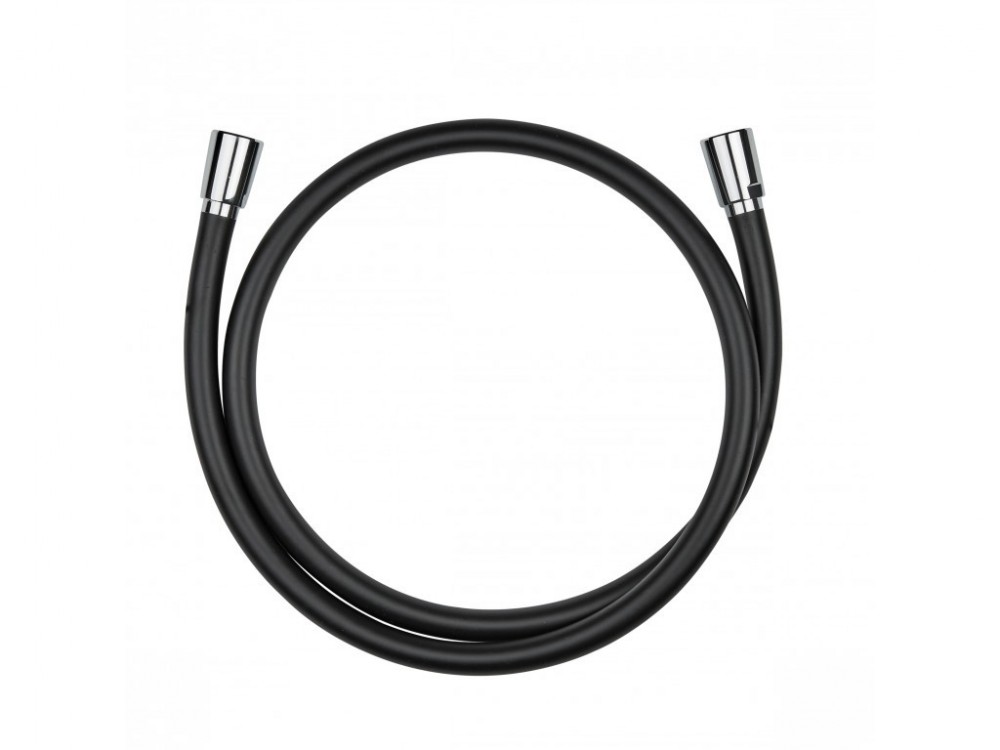 Душовою шланг Kludi Suparaflex 160 см чорний матовий/хром 6107287-00