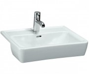 Раковина для ванной Laufen Pro A полувстраиваемая 56 см белый глянцевый H8129610001041