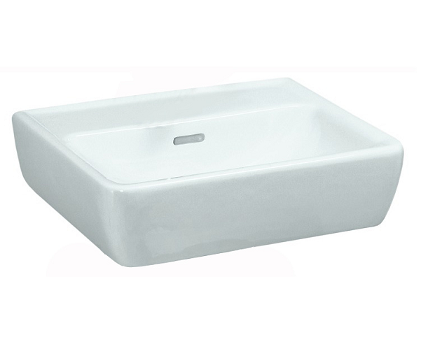 Раковина для ванної Laufen Pro A підвісна 45 см без отвору під змішувач білий H8119514001091