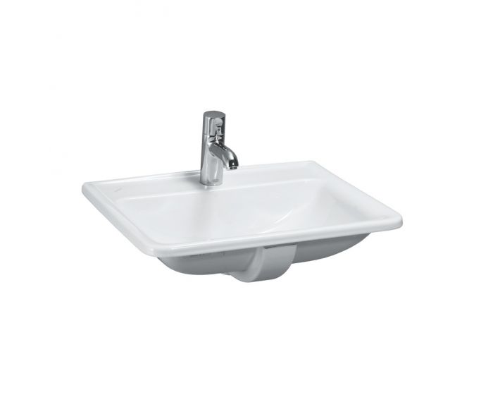 Раковина для ванной Laufen Pro A встраиваемая 56 см белый с покрытием LCC H8139614001041