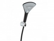 Душевой набор Kludi Fizz 3 типа струи черный матовый/хром 6775087-00