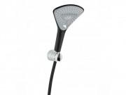 Душевой набор Kludi Fizz 3 типа струи черный матовый/хром 6775087-00