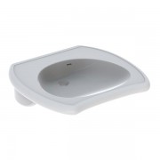 Раковина для ванной Geberit Vitalis 65 см для лиц с ограниченными возможностями санфарфор белый 121765000