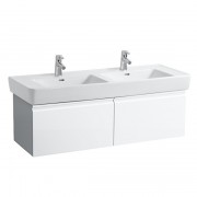 Шафка для подвійної раковини Laufen Pro A підвісний ДВП білий H4830820954631