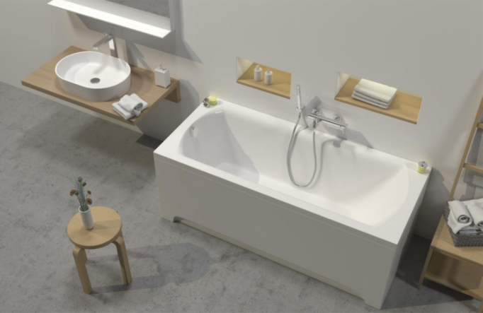 Ванна акриловая Ravak Domino II 150 х 70 XA40000036