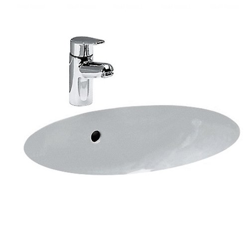 Раковина для ванной Laufen Birova 53х40,5 см встраиваемая снизу белый H8111910000001