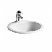 Раковина для ванной Laufen Fiora 49х49 см встраиваемая сверху белый H8117720000001