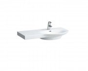 Раковина для ванной Laufen Palace 90х46 см с интегрированной керамической полкой слева H8167010001351