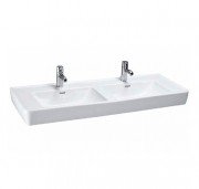Раковина для ванної Laufen Pro А підвісна подвійна 130 см білий з покриттям LCC H8149674001041