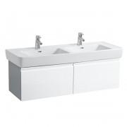 Шкафчик для двойной раковины Laufen Pro A подвесной ДВП белый H4830820954631