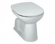 Унітаз підлоговий Laufen Pro горизонтальний випуск без кришки білий з покриттям LCC H8219574000001