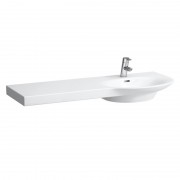 Раковина для ванной Laufen Palace 120х46 см с интегрированной керамической полкой слева H8167050001041