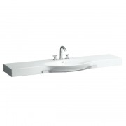 Раковина для ванной Laufen Palace 180х51 см с полотенцедержателем белый H8127080001081