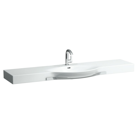 Раковина для ванной Laufen Palace 180х51 см с полотенцедержателем белый H8127080001351