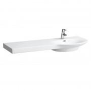 Раковина для ванної Laufen Palace 120х46 см з інтегрованою керамічної полицею зліва H8167050001041