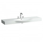 Раковина для ванной Laufen Palace 150х51 см 3 отверстия керамика белый H8117060001081