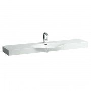 Раковина для ванной Laufen Palace 180х51 см 1 отверстие керамика белый H8117080001041